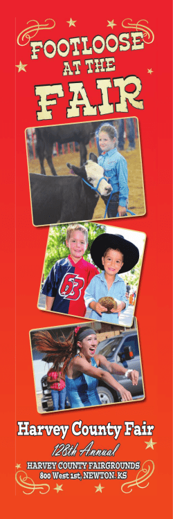 Harvey County fair book - Harvey County Extension Office