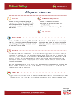 6 Degrees of Information