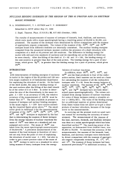 NUCLEAR BINDING ENERGIES IN THE REGION OF THE 82