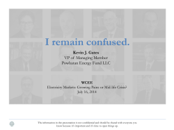 I remain confused. - FERC vs. Powhatan Energy Fund LLC