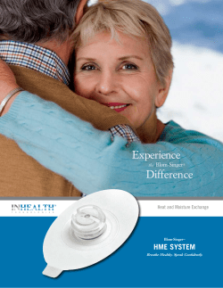 Blom-Singer HME System Brochure