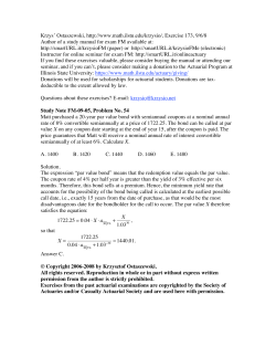 Krzys` Ostaszewski, http://www.math.ilstu.edu/krzysio/, Exercise 173