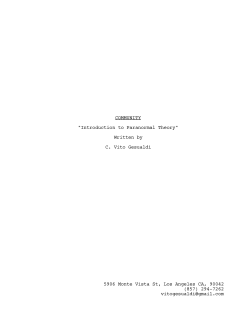 Community (Neuter).fdx Script