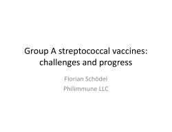 Group A streptococcal vaccines: challenges and progress