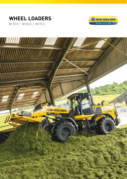 wheel loaders - CNH Industrial