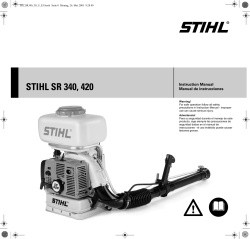 STIHL SR 340, 420