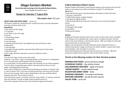 here - Otago Farmers Market