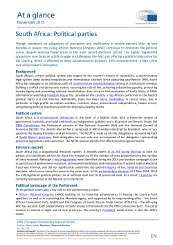 Briefing European Parliamentary Research Service