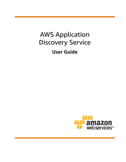 AWS Application Discovery Service