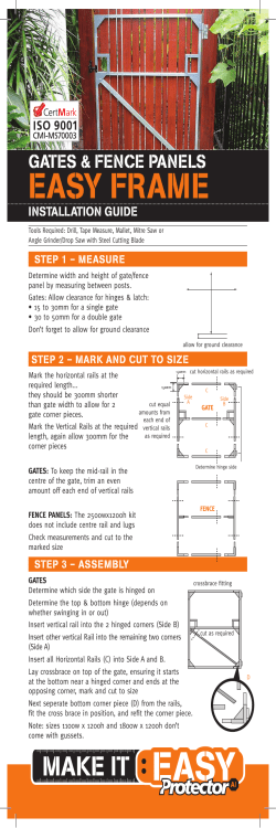 easy frame - Protector Aluminium