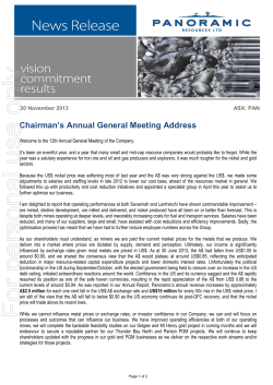 For personal use only