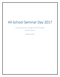 Seminar Workshops - WC