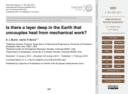 High pressure thermal expansion