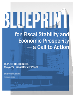 Blueprint for Fiscal Stability and Economic Prosperity