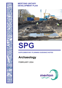 Archaeology - Merton Council