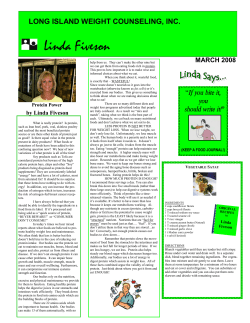 March - Linda Fiveson