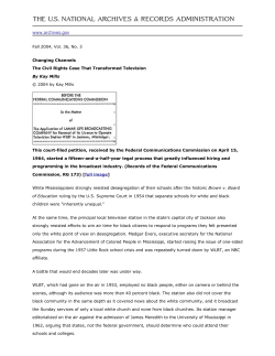 The Civil Rights Case That Transformed Television