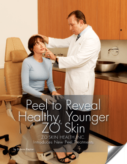 Peel to Reveal Healthy, Younger ZO&reg; Skin