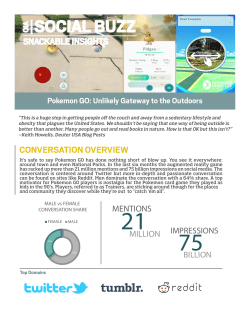 Pokemon GO - Outdoor Industry Association