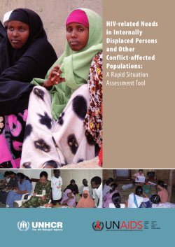 HIV-related Needs in Internally Displaced Persons and Other