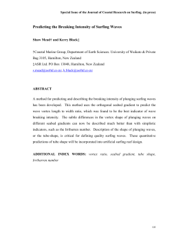 Predicting the Breaking Intensity of Surfing Waves