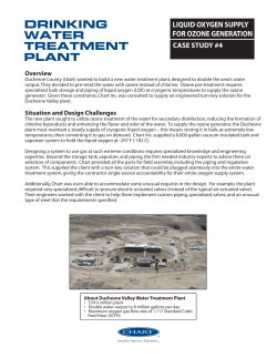 drinking water treatment plant