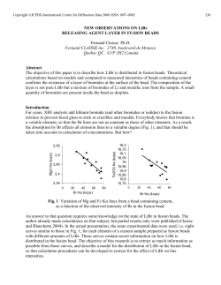 NEW OBSERVATIONS ON LiBr RELEASING AGENT LAYER IN