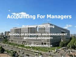 Sources of Capital: Owners` Equity