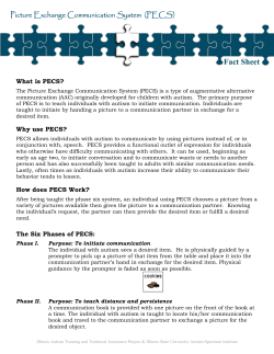 Picture Exchange Communication System