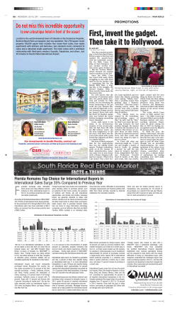 First, invent the gadget. Then take it to Hollywood.