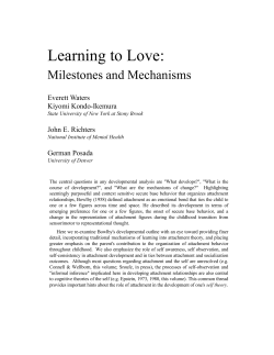 Learning to Love: