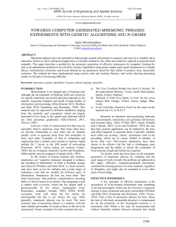 Full Text - ARPN Journals