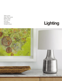 Lighting - Crate and Barrel Canada