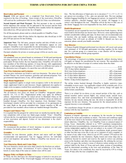 terms and conditions