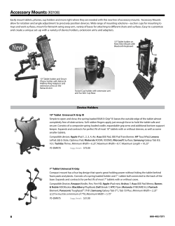 Accessory Mounts (K0108)