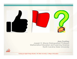 Jere Confrey - Computing Research Association