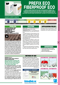 PREFIX ECO FIBERPROOF ECO