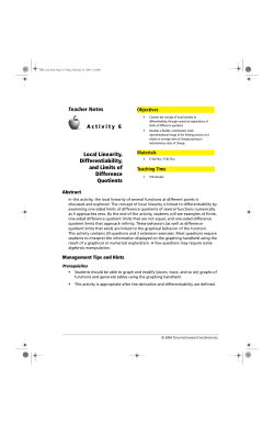 Teacher Notes PDF - TI Education
