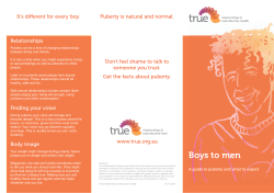 Boys to men