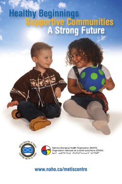 Healthy Beginnings, Supportive Communities