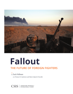 the future of foreign fighters - Foreign Fighter Project