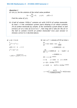 Paper w Solution - NUS Physics Department