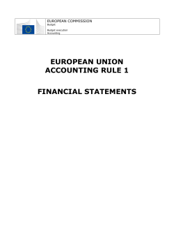 european union accounting rule 1 financial statements