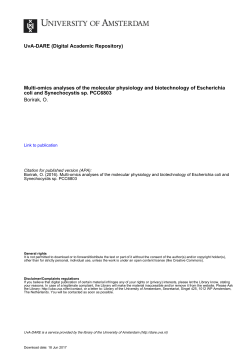 Thesis - UvA-DARE - University of Amsterdam