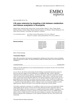 Review Process - EMBO Reports