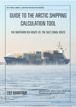 Guide - Online Calculation Tool