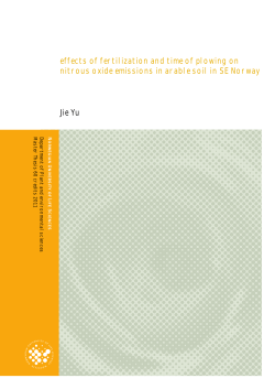 effects of fertilization and time of plowing on nitrous oxide emissions