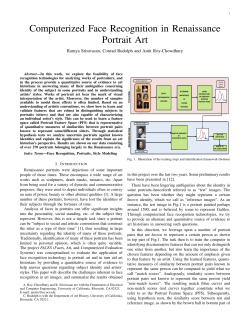 Computerized Face Recognition in Renaissance Portrait Art