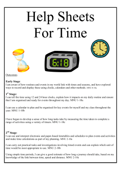 A Guide to: Telling the time on an analogue clock (half