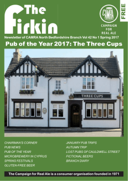 Pub of the Year 2017: The Three Cups